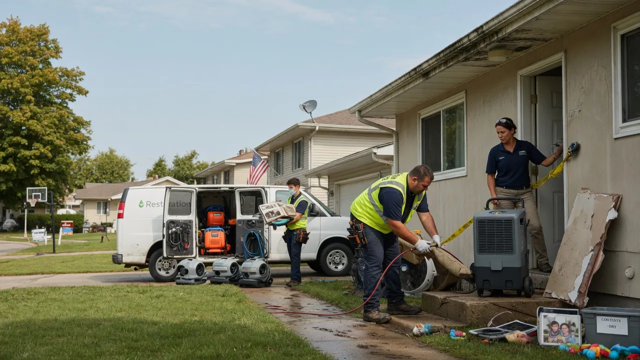 Water Damage Restoration in Christiana, PA near me